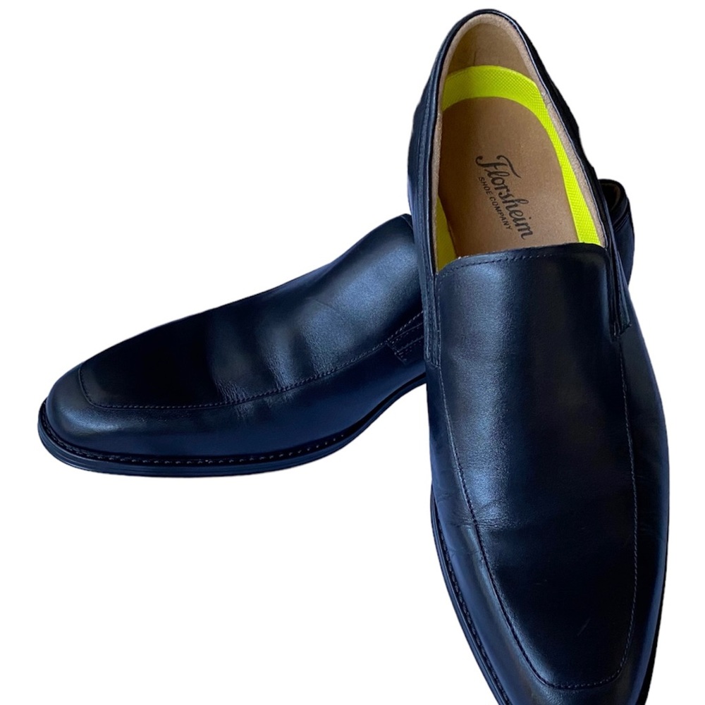 Florsheim Black Shoe Company Comfort Leather Upper Mens Shoes Comfortech 9D
